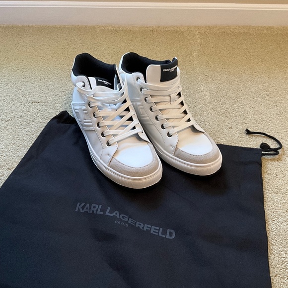 Karl Lagerfeld high top sneakers - Picture 1 of 7